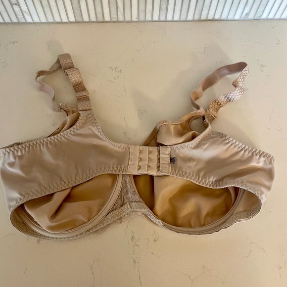 Simone Perele Caresse Minimizer Bra in Peau Rose,12A380, Size 36F - Picture 4 of 7